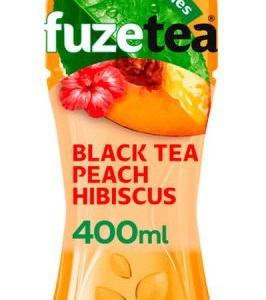 Fuze Tea Black tea Peach PET 12x400ml