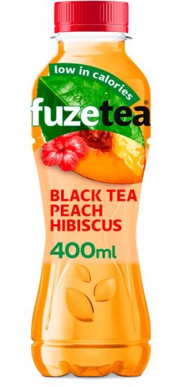 Fuze Tea Black tea Peach PET 12x400ml Fuze Tea Black tea Peach PET 12x400ml