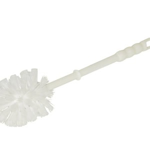 Toiletborstel pp ø 75 mm wit