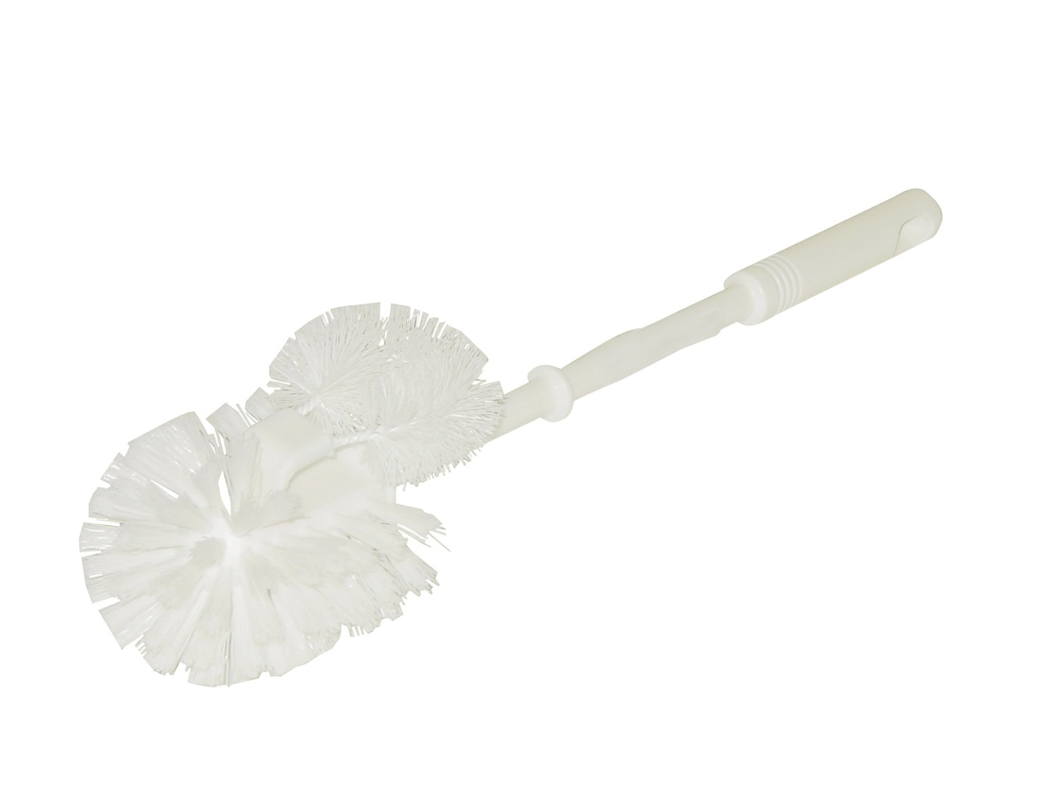 Toiletborstel pp met randreiniger ø 75 mm wit Toiletborstel pp met randreiniger ø 75 mm wit