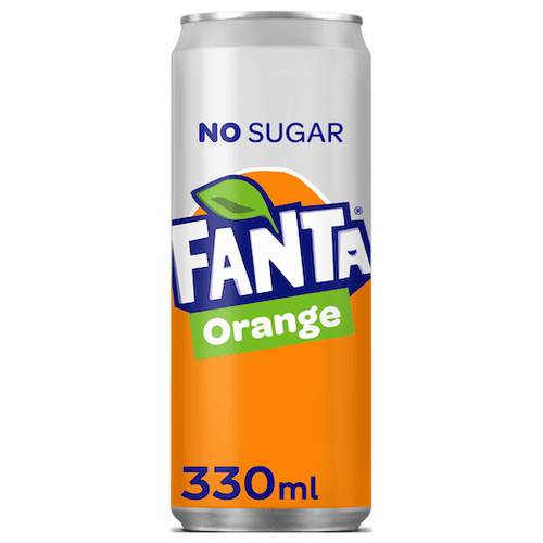 Fanta Orange ZERO NL Blik 24x33cl Fanta Orange ZERO NL Blik 24x33cl