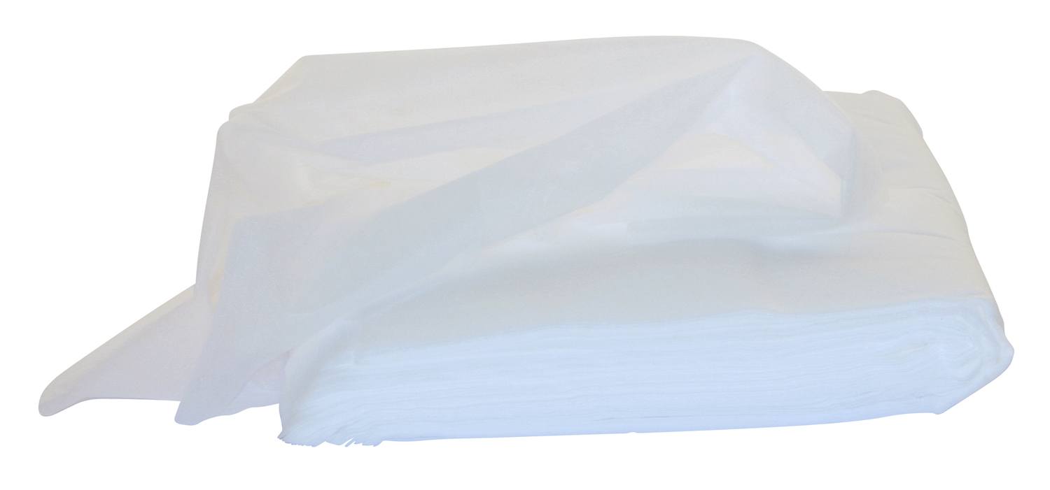 Stofwisdoek polypropyleen 20-grams 25×60 cm wit 1000stuks Stofwisdoek polypropyleen 20-grams 25×60 cm wit 1000stuks