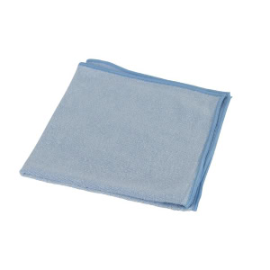 Microvezeldoek light gebreid 240-grams 38x38 cm blauw