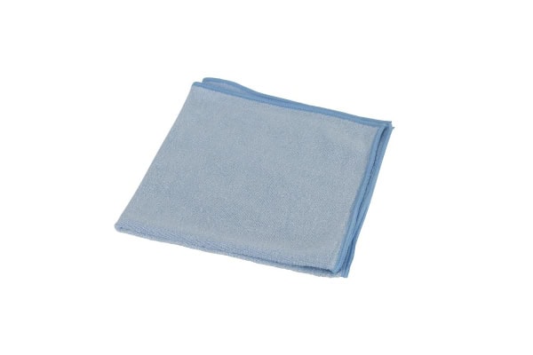 Microvezeldoek light gebreid 240-grams 38x38 cm blauw