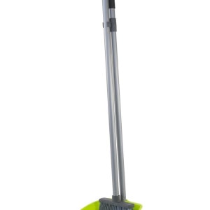 Blik en veger met steel 24x16 cm steellengte 76 cm veger 18 cm