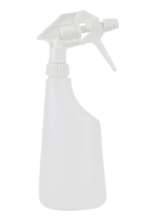 Complete Sprayflacon. 600ml transparant