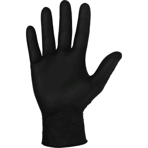 ComFort Handschoen, Nitril, ongepoederd, S, zwart 4gr