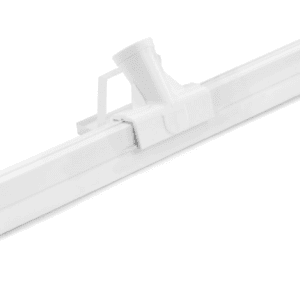 Kunststof vloertrekker 55 cm wit synthetisch rubber