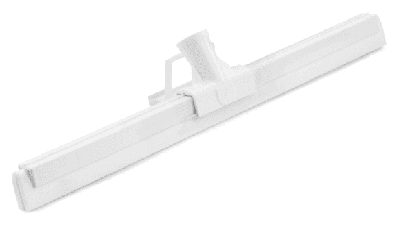 Kunststof vloertrekker 55 cm wit synthetisch rubber