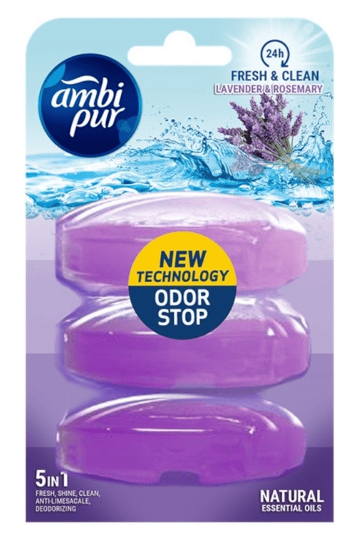 Ambi-Pur Refill Lavender & Rosemary 6x165ml Ambi-Pur Refill Lavender & Rosemary 6x165ml
