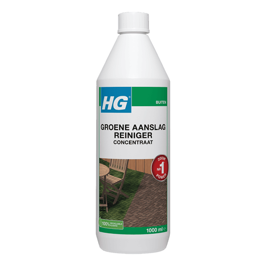 HG groene aanslag verwijderaar 1L concentraat HG groene aanslag verwijderaar 1L concentraat