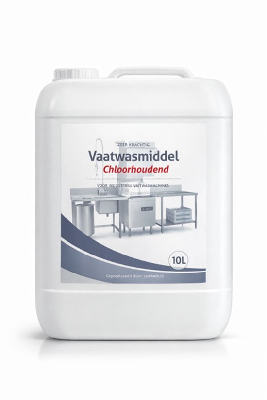 Vaatwasmiddel Chloorhoudend 10L