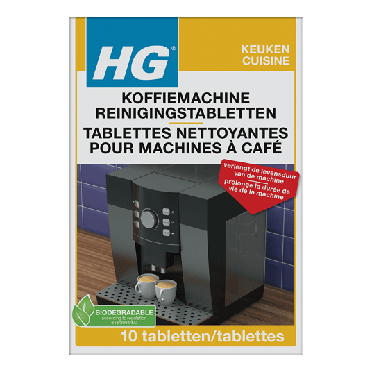 HG koffiemachine reinigingstabletten HG koffiemachine reinigingstabletten