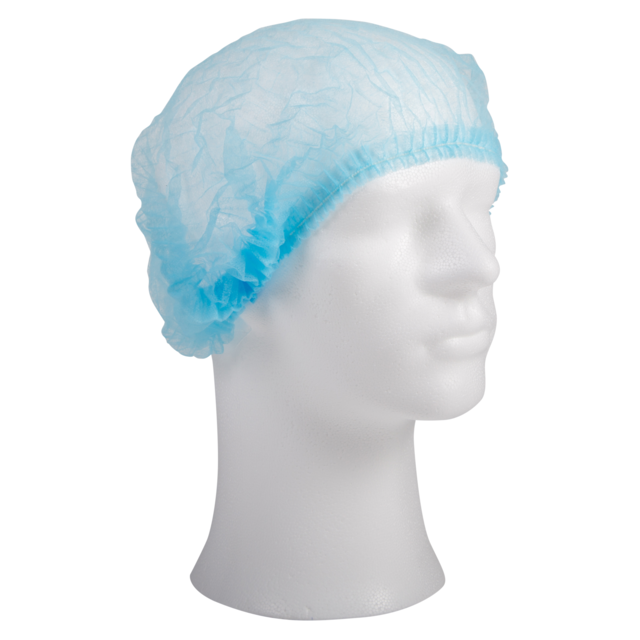 Comfort haarnet wokkel blauw non woven 58 cm Comfort haarnet wokkel blauw non woven 58 cm