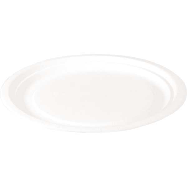 Depa Bord, rond, 1-vaks, karton, Ø18cm, wit