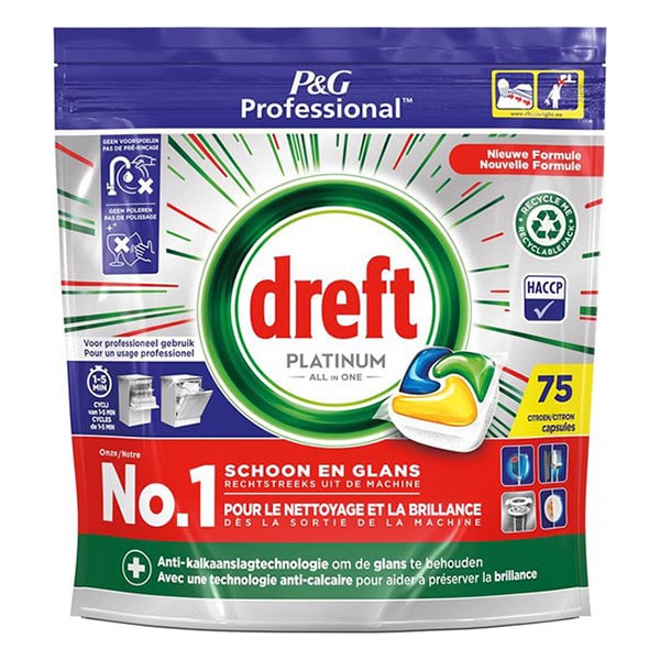 DREFT PROF PLAT LEMON VAATW 75CT DREFT PROF PLAT LEMON VAATW 75CT