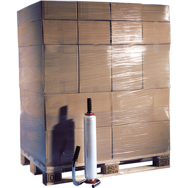 Folie, handrol stretchfilm, LLDPE, 45cm, 300m, 17my Folie, handrol stretchfilm, LLDPE, 45cm, 300m, 17my
