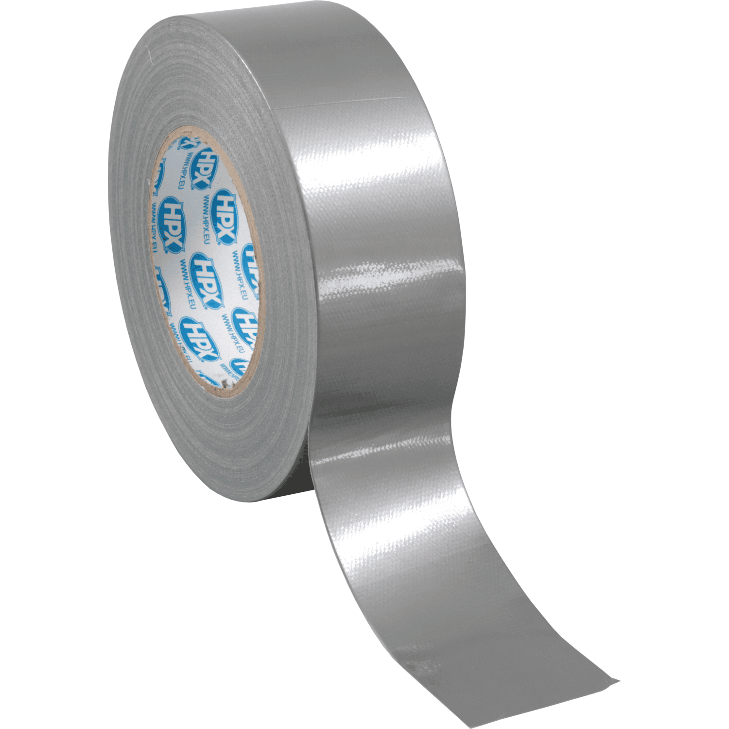 HPX, Ducttape, PVC, 48mm, 50m, zilver HPX, Ducttape, PVC, 48mm, 50m, zilver