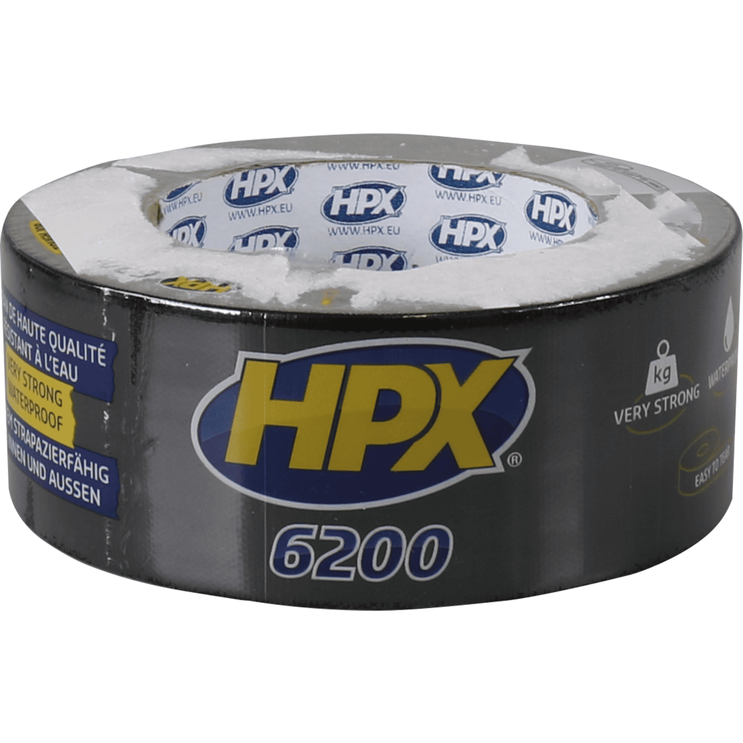 HPX, Pantsertape, 48mm, 25m, zilver HPX, Pantsertape, 48mm, 25m, zilver