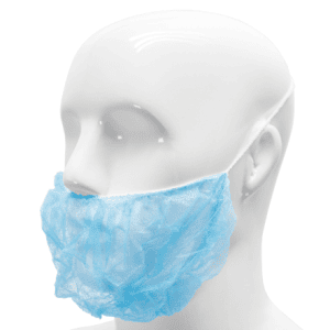 Non woven baardmasker blauw á 1000 stuks