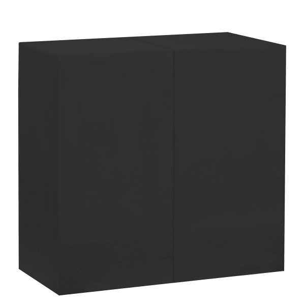 Servet zwart - 33x33 1/8 vouw 2000st.