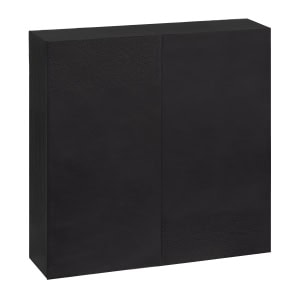 Servet zwart - 40x40 1/8 vouw 2000st