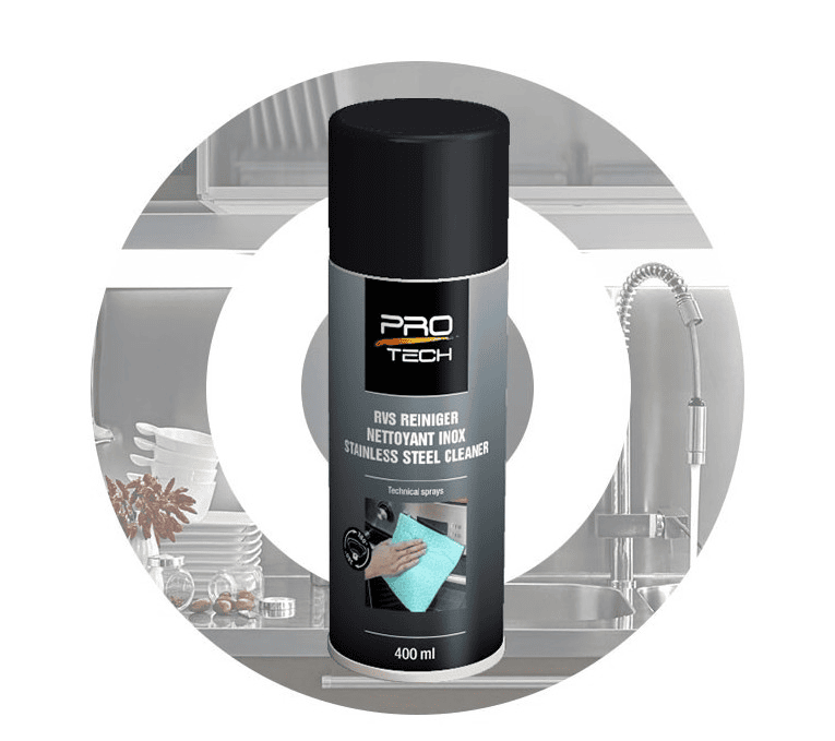Pro Tech RVS reiniger 400ml
