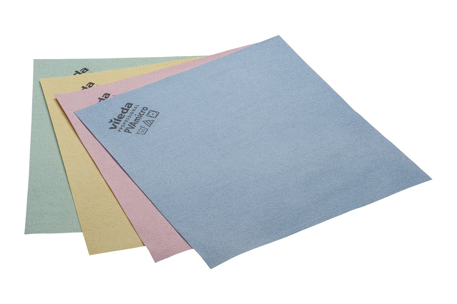 Vileda PVA micro blauw 38 x 35 cm set a 5 stuks