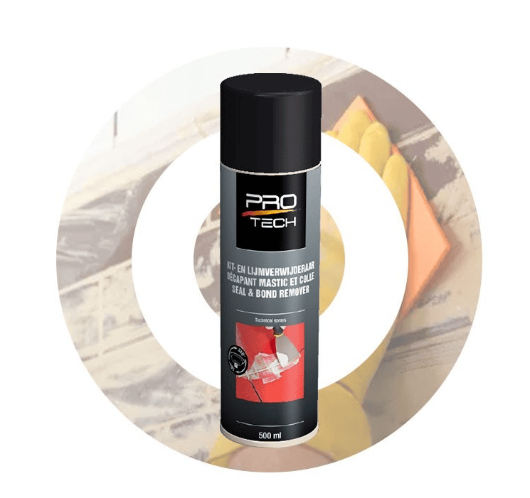 Pro Tech Kit- en lijmverwijderaar 500ml Pro Tech Kit- en lijmverwijderaar 500ml