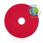 Vloerpad rood dik 16" (406mm), 5 st