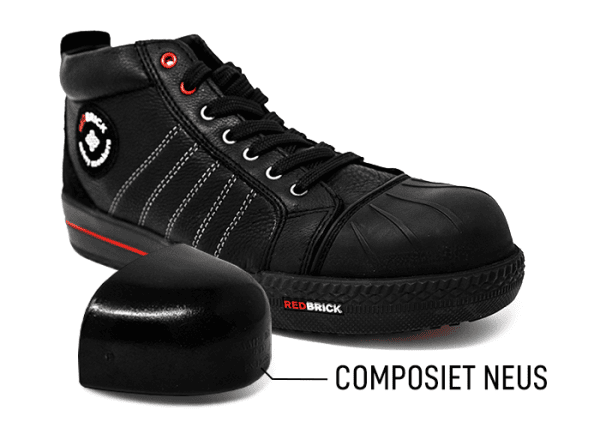 Redbrick Onyx Sneaker Hoog S3 + KN - Afbeelding 3
