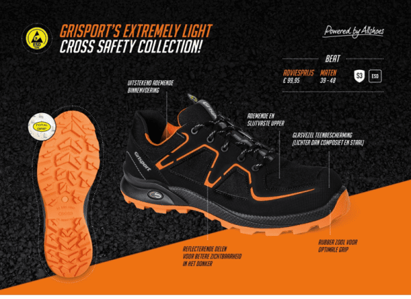 Grisport Safety Cross Nordic / 33603 Laag S3 - Afbeelding 4