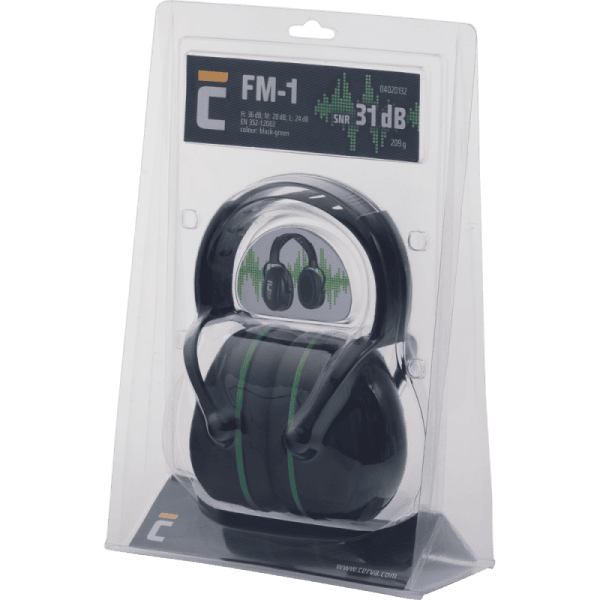 Cerva FM-1 Earmuff gehoorkap - Afbeelding 2