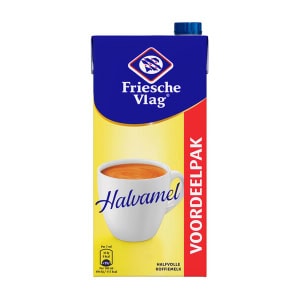 Koffiemelk Friesche Vlag halvamel 900ml