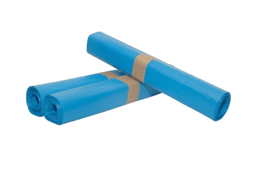 HDPE Afvalzakken rol 70 x 110cm T 25 blauw HDPE Afvalzakken rol 70 x 110cm T 25 blauw