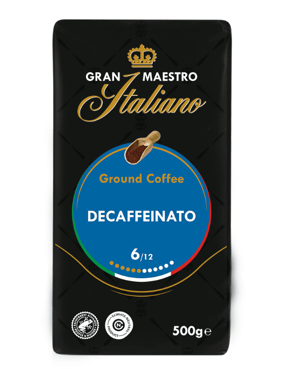 Gran Maestro Italiano Decaffeinato (500g ground) Gran Maestro Italiano Decaffeinato (500g ground)