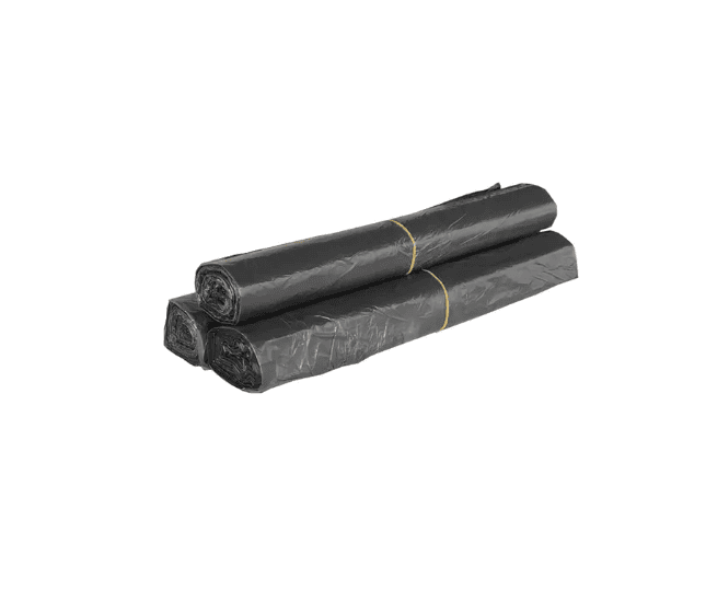 HDPE Afvalzakken rol 50 X 55cm T 10 zwart HDPE Afvalzakken rol 50 X 55cm T 10 zwart