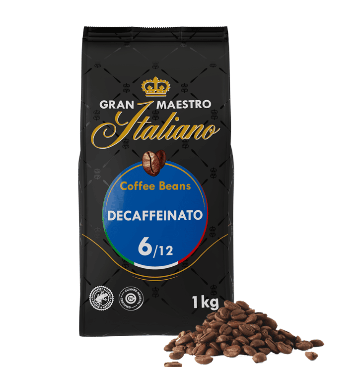 Gran Maestro Italiano Decaffeinato (1kg beans) Gran Maestro Italiano Decaffeinato (1kg beans)