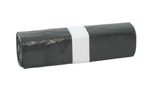 HDPE Afvalzakken rol 45 X 50cm T 10 zwart HDPE Afvalzakken rol 45 X 50cm T 10 zwart