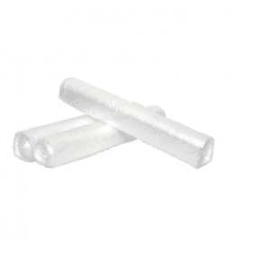 HDPE Afvalzakken rol 45 X 50cm T 10 transparant doos á 50 stuks