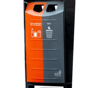 Buitenafvalbak 2x50 liter