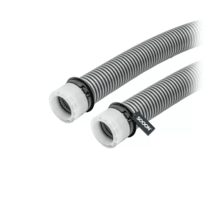 Reparatieslang incl dop, ring 180 cm zilver
