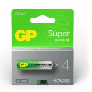 AA batterij GP Alkaline Super 1,5V 4 stuks