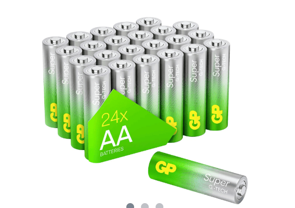 AA batterij GP Alkaline Super 1,5V 24 stuks AA batterij GP Alkaline Super 1,5V 24 stuks