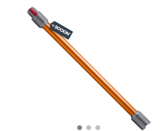 Zuigbuis Dyson V7, V8, V10 en V11 oranje/koper Zuigbuis Dyson V7, V8, V10 en V11 oranje/koper