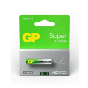 AAA batterij GP Alkaline Super 1,5V 4 stuks