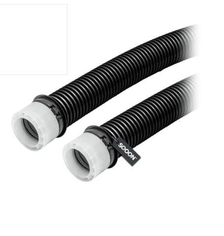 Reparatieslang incl dop, ring 180cm zwart Reparatieslang incl dop, ring 180cm zwart