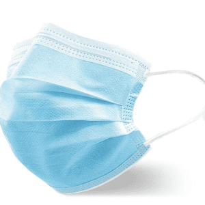 Mondmasker 3 laags blauw per 50st IIR