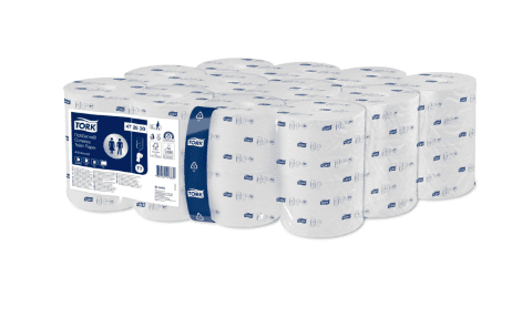 Tork T7 OptiServe® Hulsloos Toiletpapier – 2-laags – Wit – 24 rollen à 820 vel Tork T7 OptiServe® Hulsloos Toiletpapier – 2-laags – Wit – 24 rollen à 820 vel