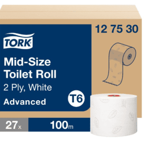 Tork 127530 Toiletpapier T6 mid size a 27rollen